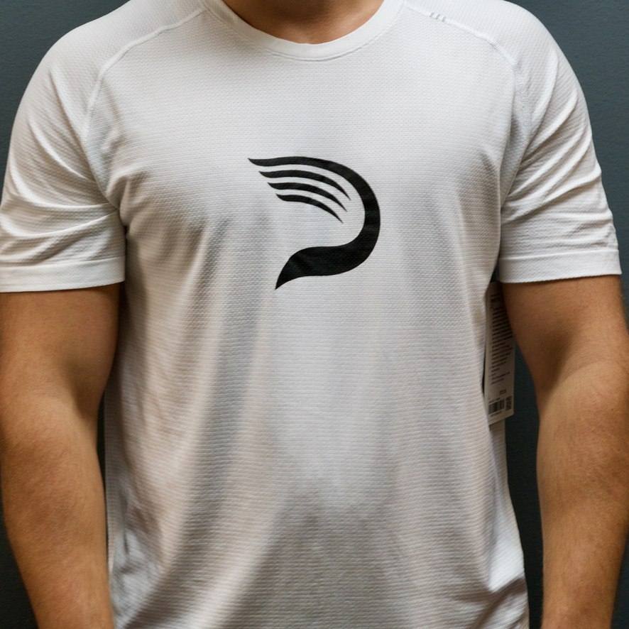 LULULEMON Men's Metal Vent Tech Short Sleeve Crew T-Shirt (White, XXL)