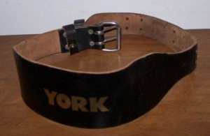 Typical Belt Typical belt seen at your local globogym.