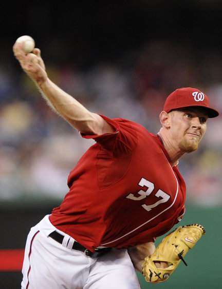Stephen Strasburg at Ball Release Stephen Strasburg at Ball Release