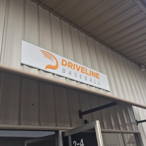 Sign over the Training Facility