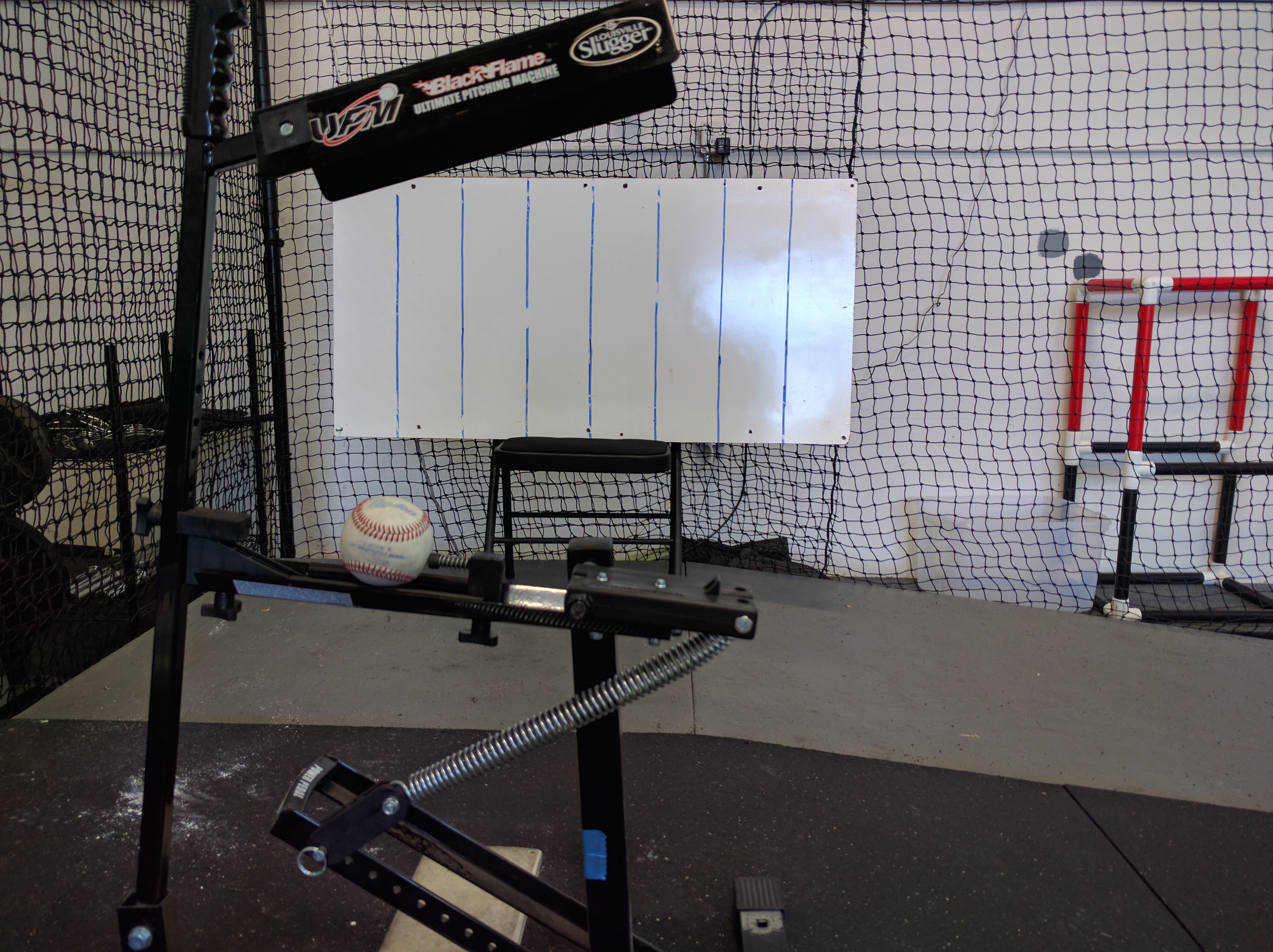 The Black Flame Pitching Machine