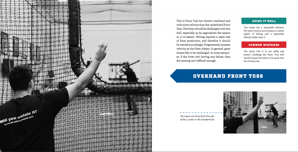 Drill Example - Overhand Front Toss