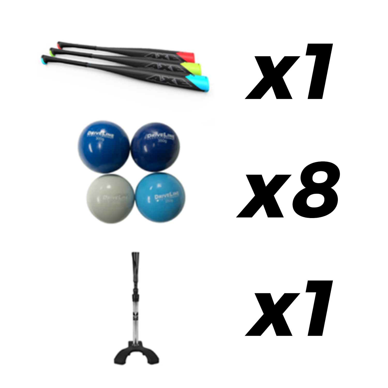 Driveline Individual Axe Bat Speed System Driveline Baseball