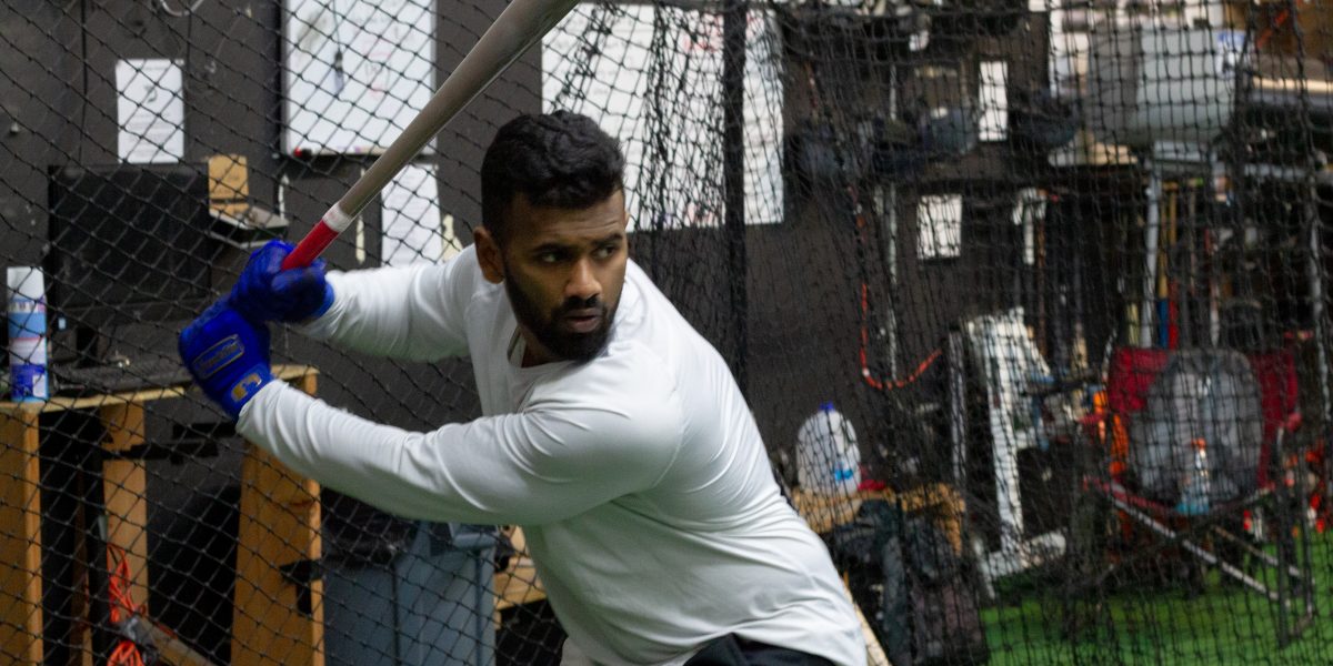 Hitting Driveline Baseball