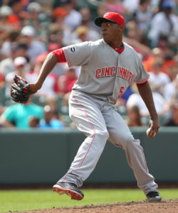 Cincinnati Reds relief pitcher Aroldis Chapman (54)