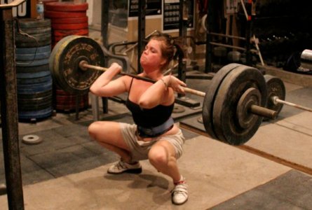 The front squat: Commonly used at Driveline Baseball.