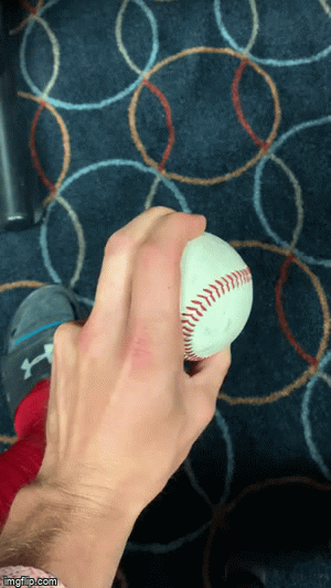 standard curveball grip
