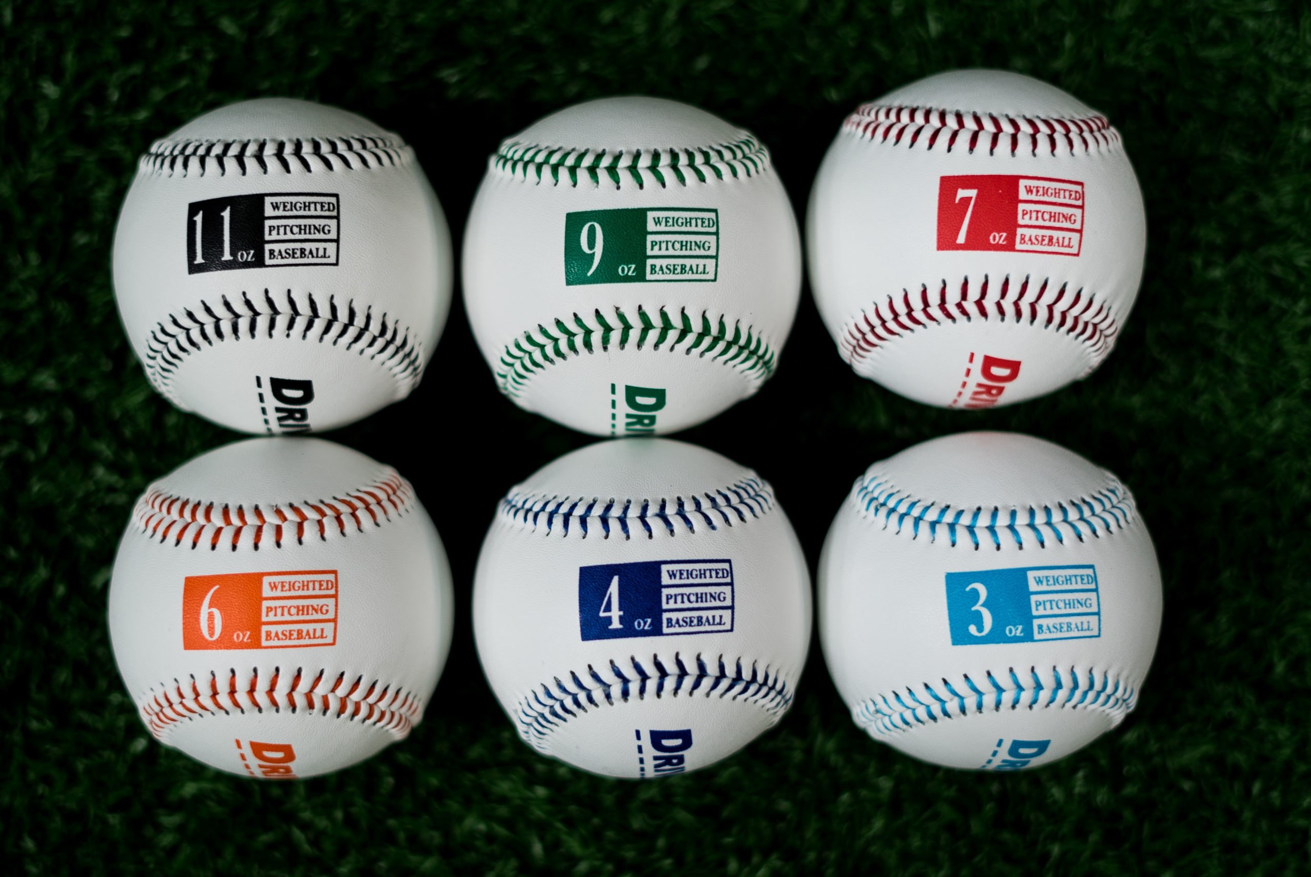 New leather weighted baseballs