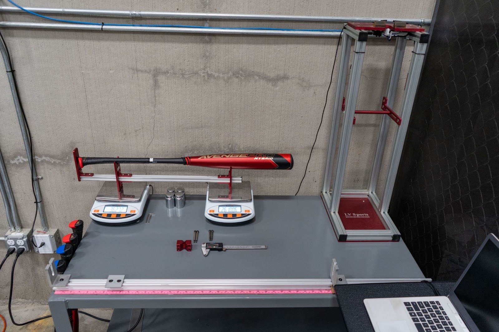 Bat fitting rig