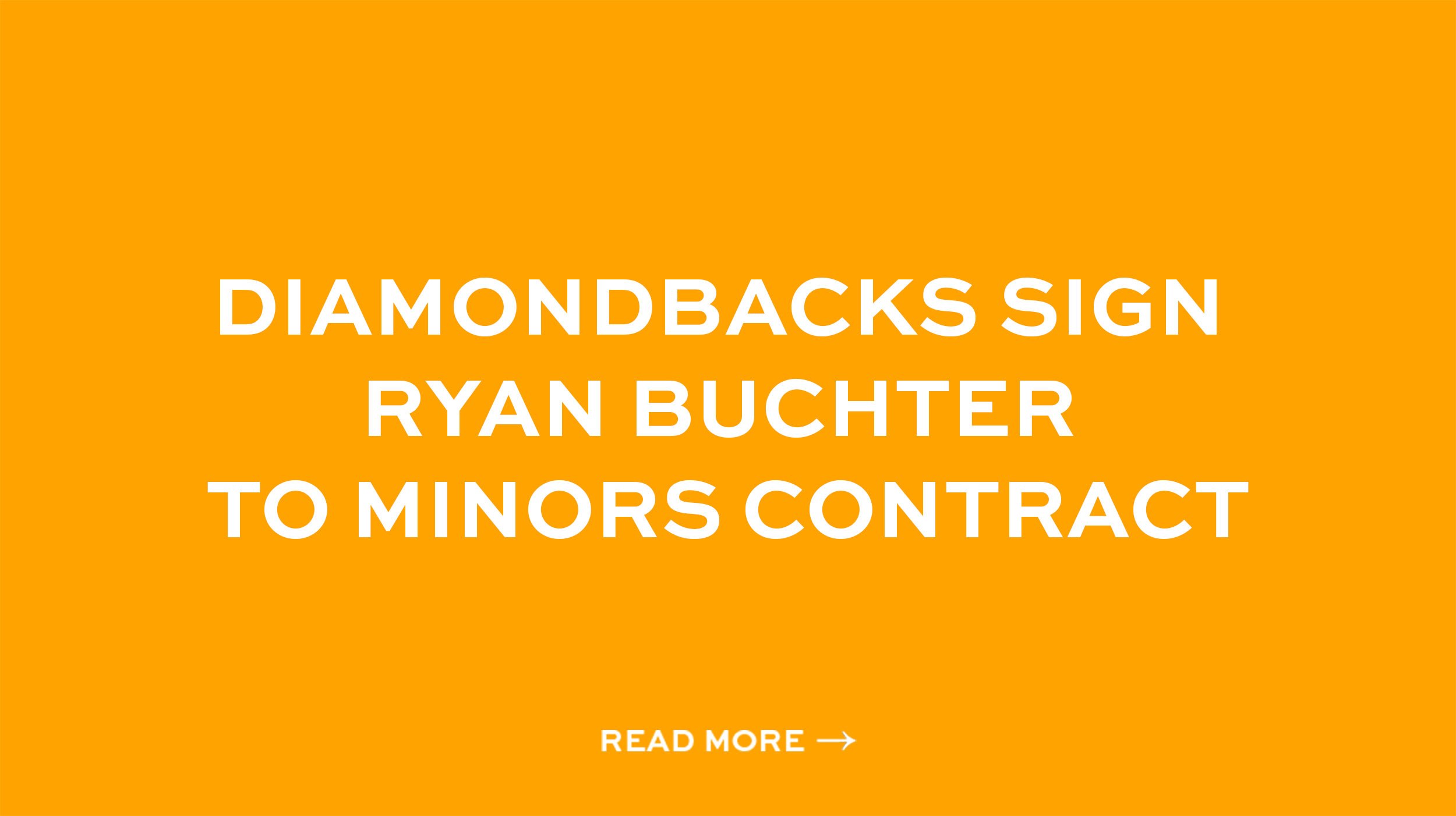 Diamondbacks Sign Ryan Buchter To Minors Contract