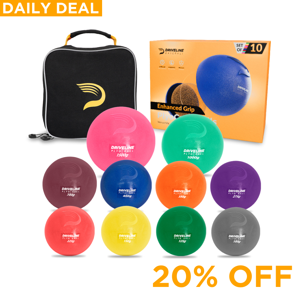 Black Friday - Cyber Monday: Driveline Enhanced Grip PlyoCare® Balls